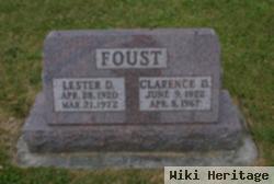 Clarence D Foust