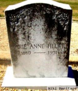 Marie Anna (Anne) Koch Helwig