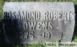 Rosamond Roberts Owens