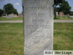 Zachariah Berryman "berryman" Ford, Sr