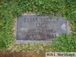 Elias Miller Rice