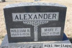 Mary F Alexander