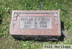 Beulah Frances Adams Porter