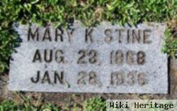 Mary Katherine "kate" Munson Stine