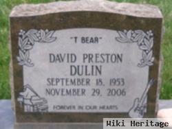 David Preston "t-Bear" Dulin