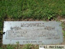 Chauncy R Mcdowell