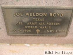 Joe Weldon Boyd