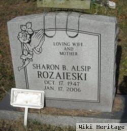 Sharon B Alsip Rozaieski