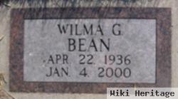 Wilma Gladys Bean