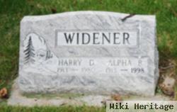 Alpha B. Widener