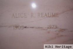 Alice R. Reaume