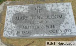 Mary June Bloom