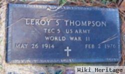 Leroy S Thompson