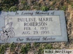 Pauline Marie Roberson