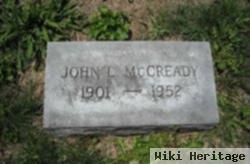 John L Mccready