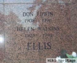 Helen Watkins Ellis