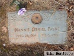 Nannie Geniel Brown Payne