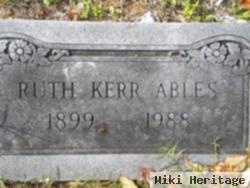 Ruth Kerr Ables