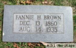 Fannie Henryetta Tolbert Brown