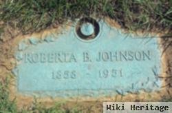 Roberta Jane "bert" Bywaters Johnson