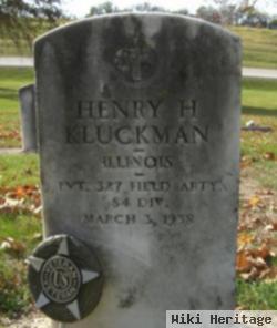 Henry H Kluckman