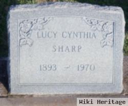 Lucy Cynthia Sharp