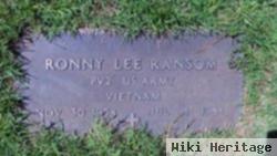 Ronny Lee Ransom