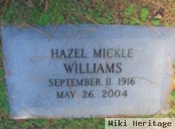 Hazel Mickle Williams