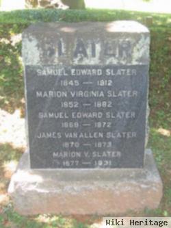 Marion Virginia Slater