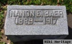 Nanon E. Baer