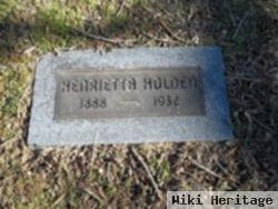 Henrietta Holden