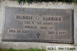 Haden O Barrier