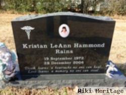 Kristan Leann Hammond Rains