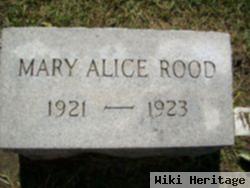 Mary Alice Rood