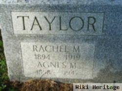 Rachel M Taylor