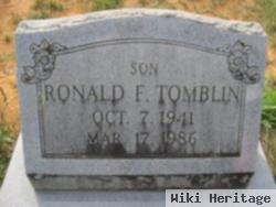 Ronald F. Tomblin