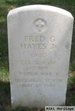 Cpl Fred G Hayes, Jr