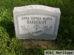 Anna Sophia Maria Hardekopf