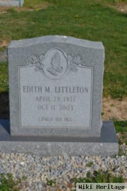 Edith M. Littleton