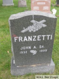 John A Franzetti, Sr