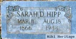 Sarah Delilah "dellie" Randolph Hipp