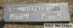 Corp John Frederick Siefkes