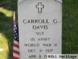 Carroll G Davis