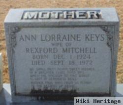 Ann Lorraine Keys Mitchell