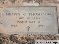 Melvin G "tommy" Thompson