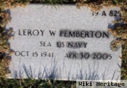 Leroy W Pemberton