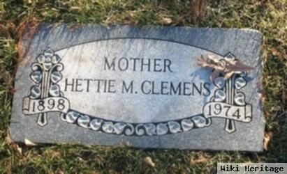 Hettie M. Clemens