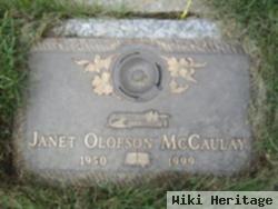 Janet Olofson Mccaulay