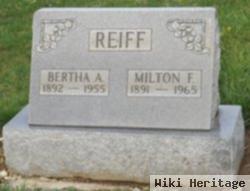 Bertha A. Rieff