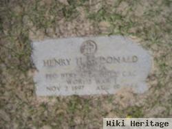 Henry H Mcdonald